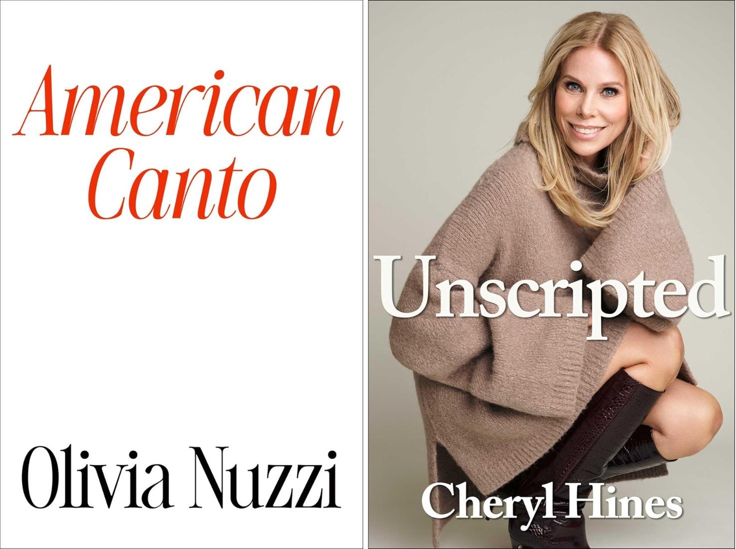 Olivia Nuzzi and Cheryl Hines