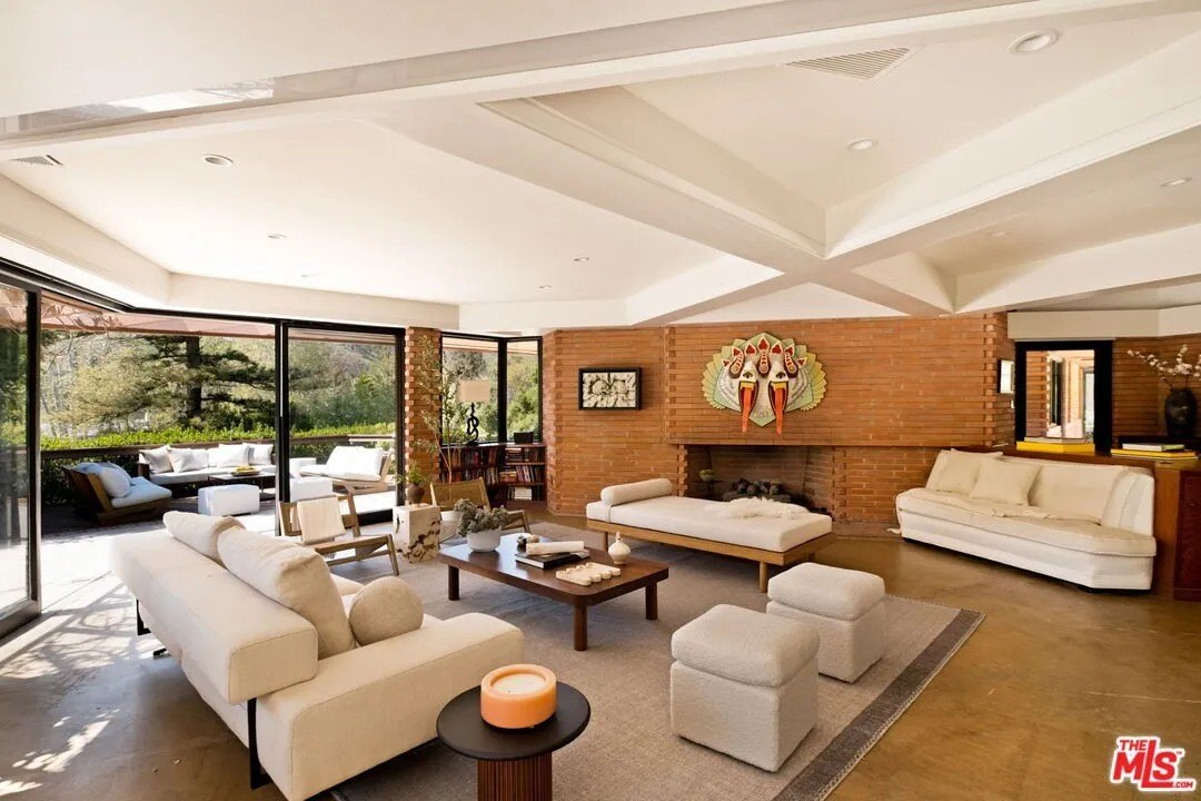 Lloyd Wright-Designed Home That Was Restored by Diane Keaton Lists for $12.9 Million—75 Years After Being Built for Oscar Winner Alfred Newman