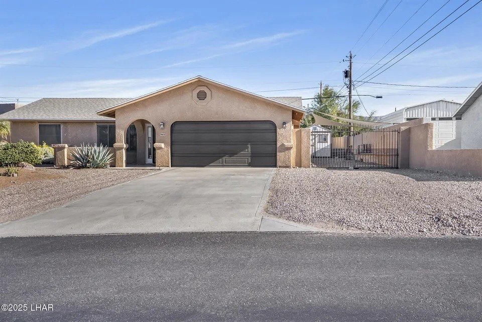 Photo of Lake Havasu home for sale, household size shrinking according to NAR