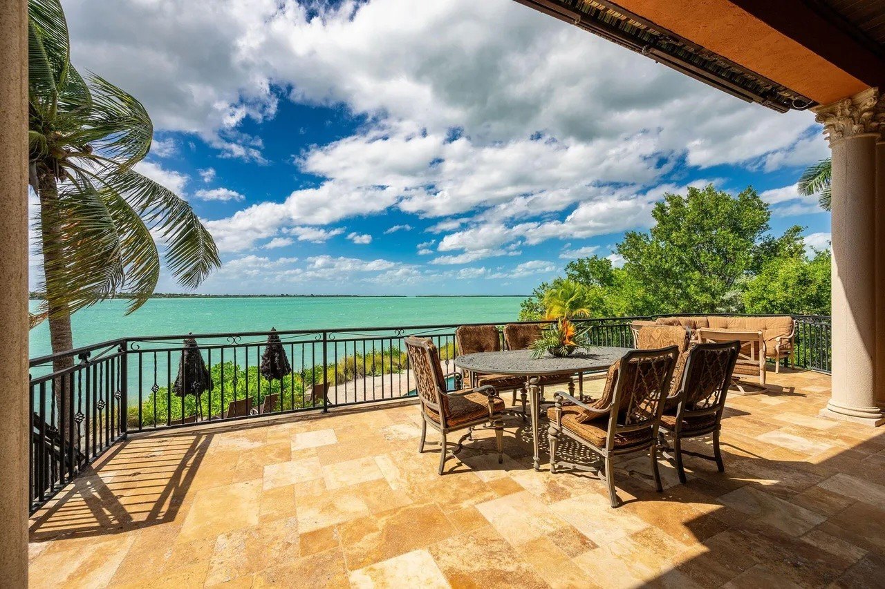 Backyard of Key West property