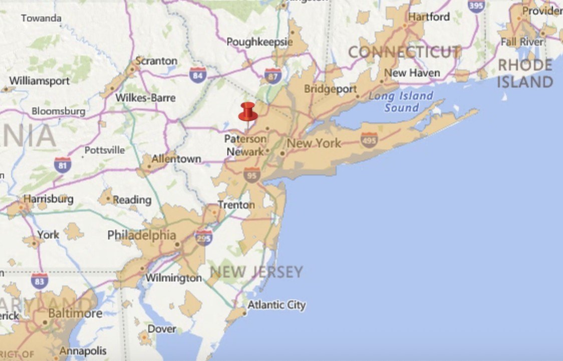 usda loan map of New Jersey