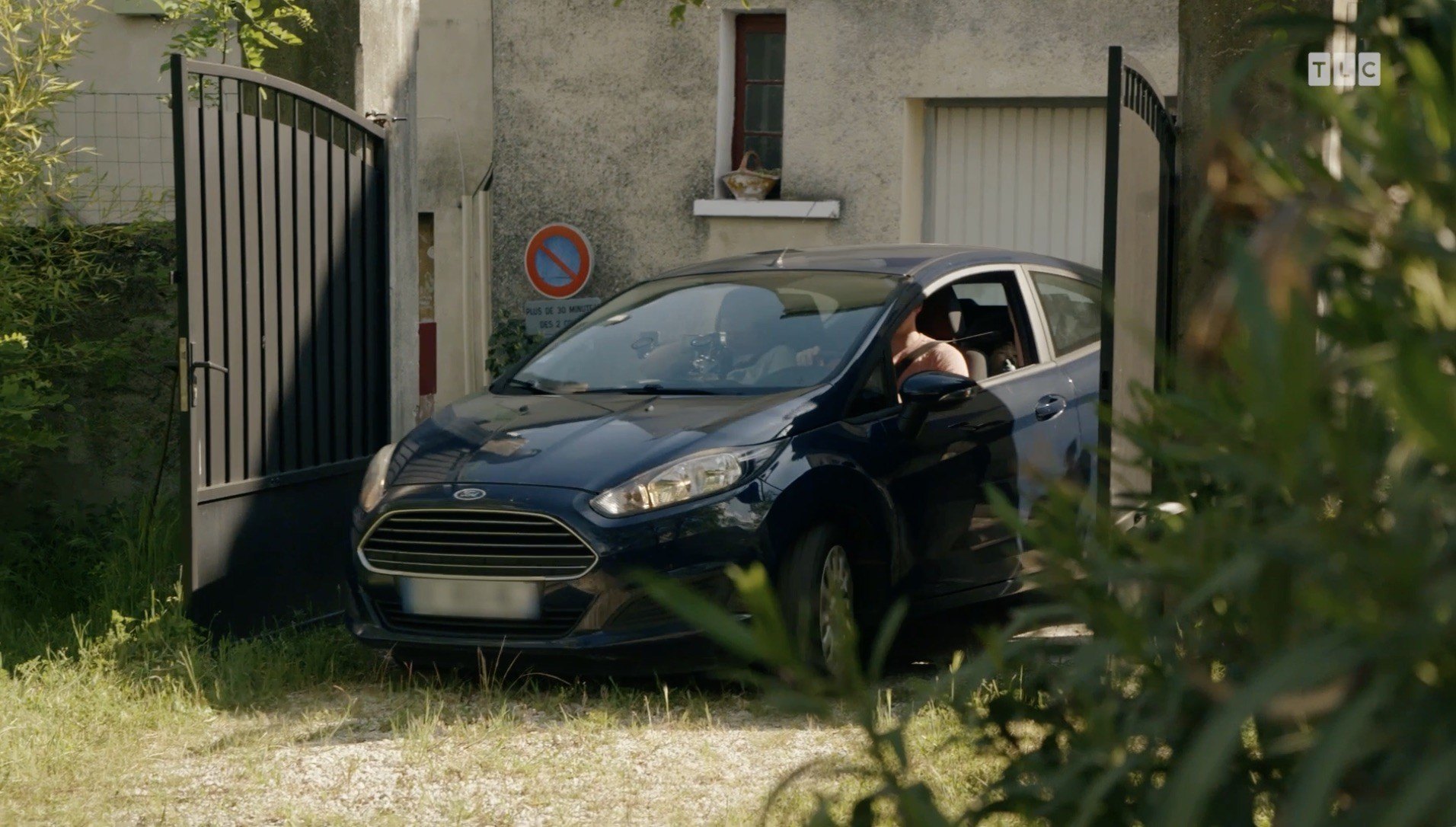 Their arrival was momentarily interrupted when Anthony almost hit a concrete post while turning the car off a narrow street and on to an unpaved driveway that stretches beyond a solid arched gate.