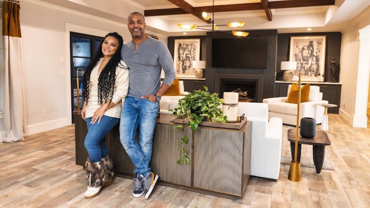 Egypt Sherrod and her husband Mike Jackson of "Married to Real Estate."