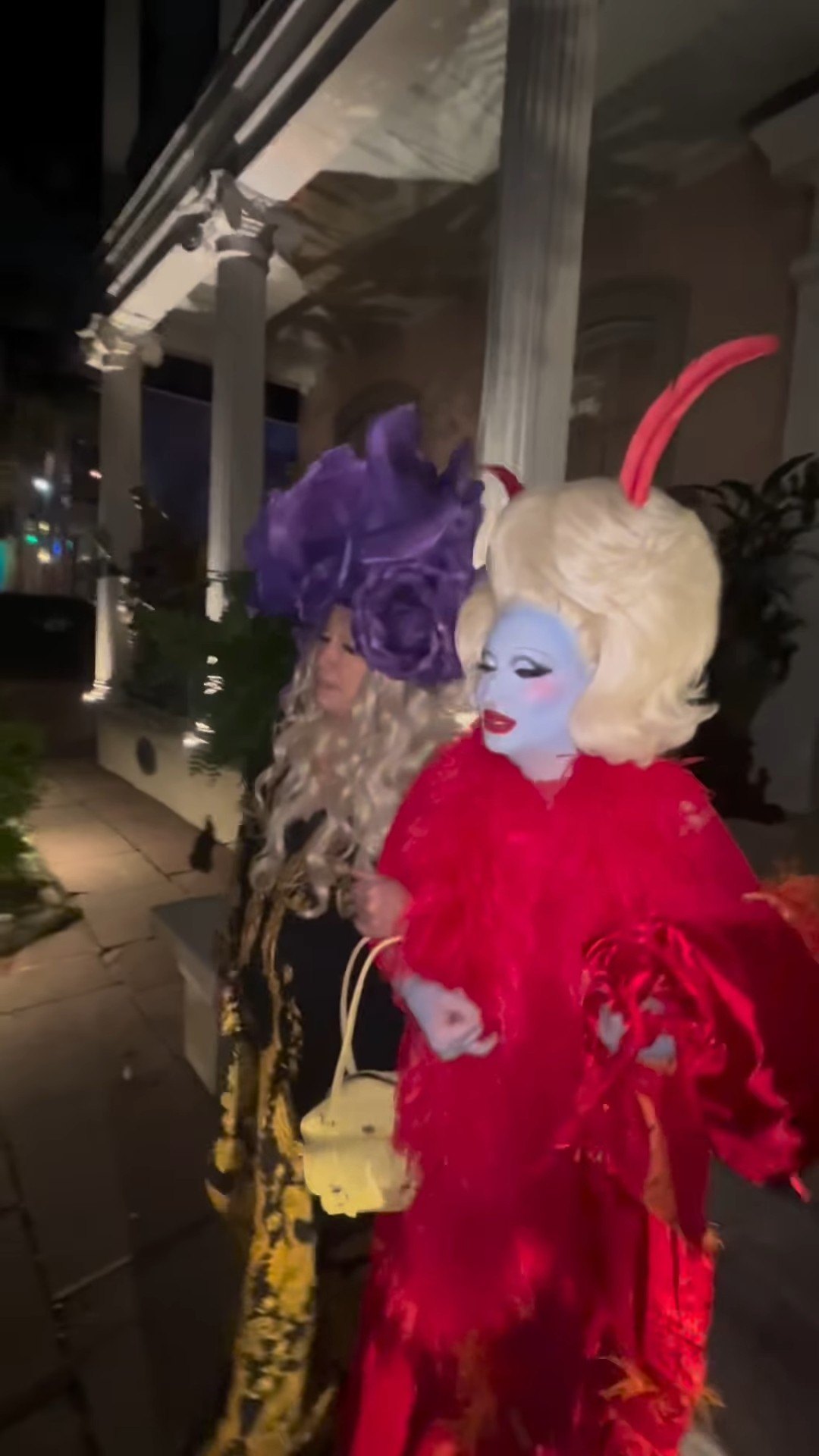 Jennifer Coolidge's halloween party in New Orleans mansion