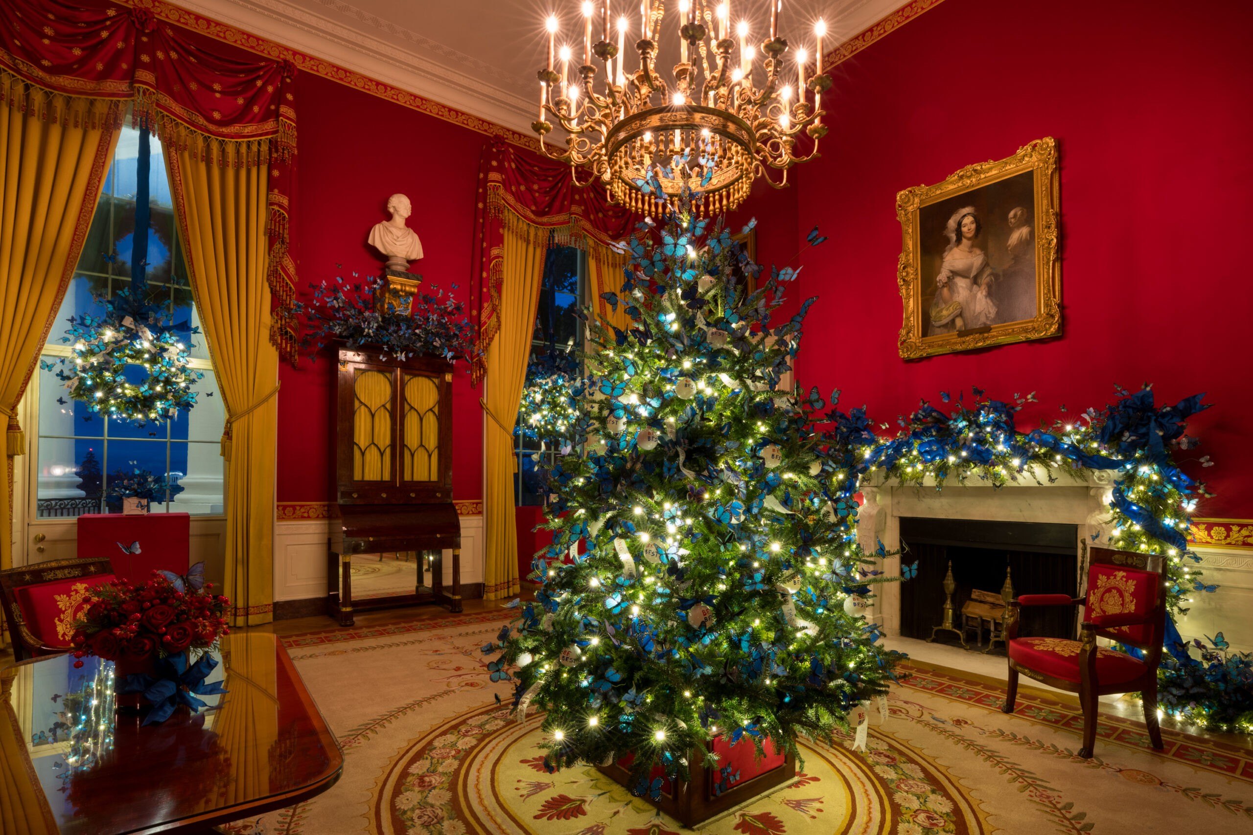 White House Christmas decorations