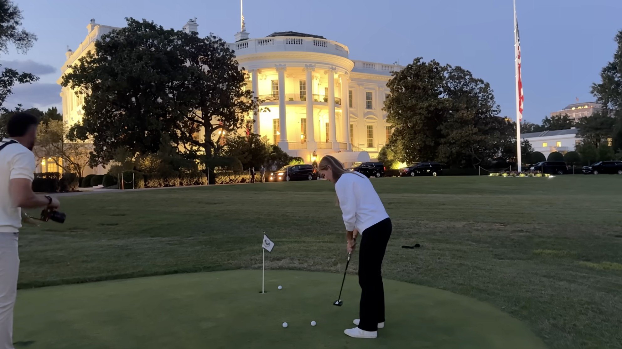 Kai Trump at the White House