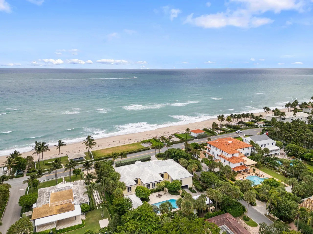 No interior photos are available on the listing—the 150 feet of unobstructed ocean front could well be its major selling point.