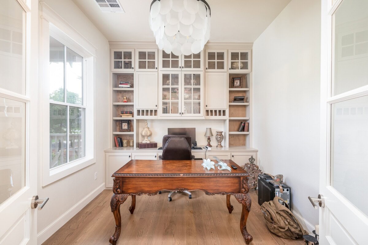 An antique desk