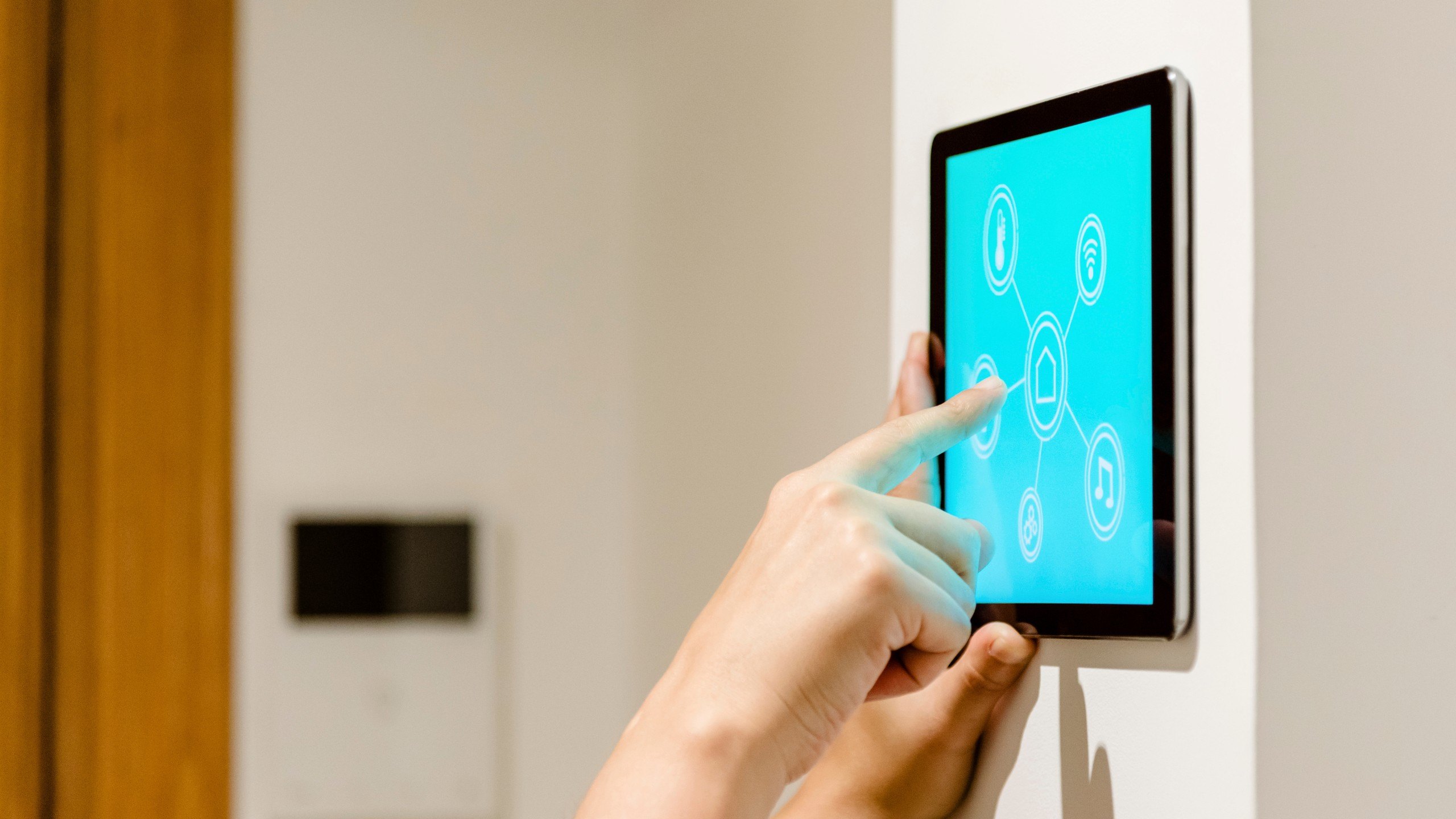 at home smart security screen