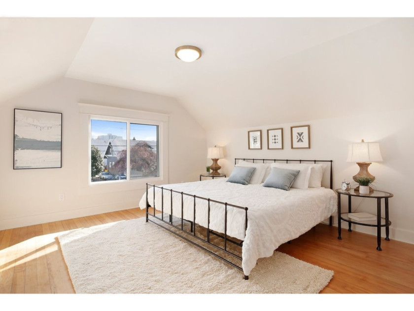 Bedroom with natural light