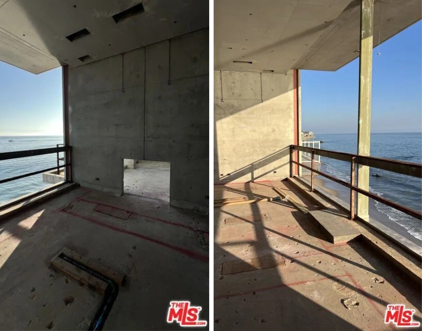 Kanye West beach house