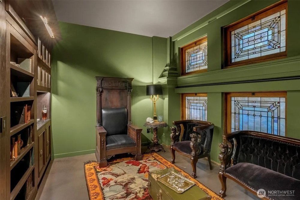 Townhome in converted Seattle, WA church listed for $2.42 million. 