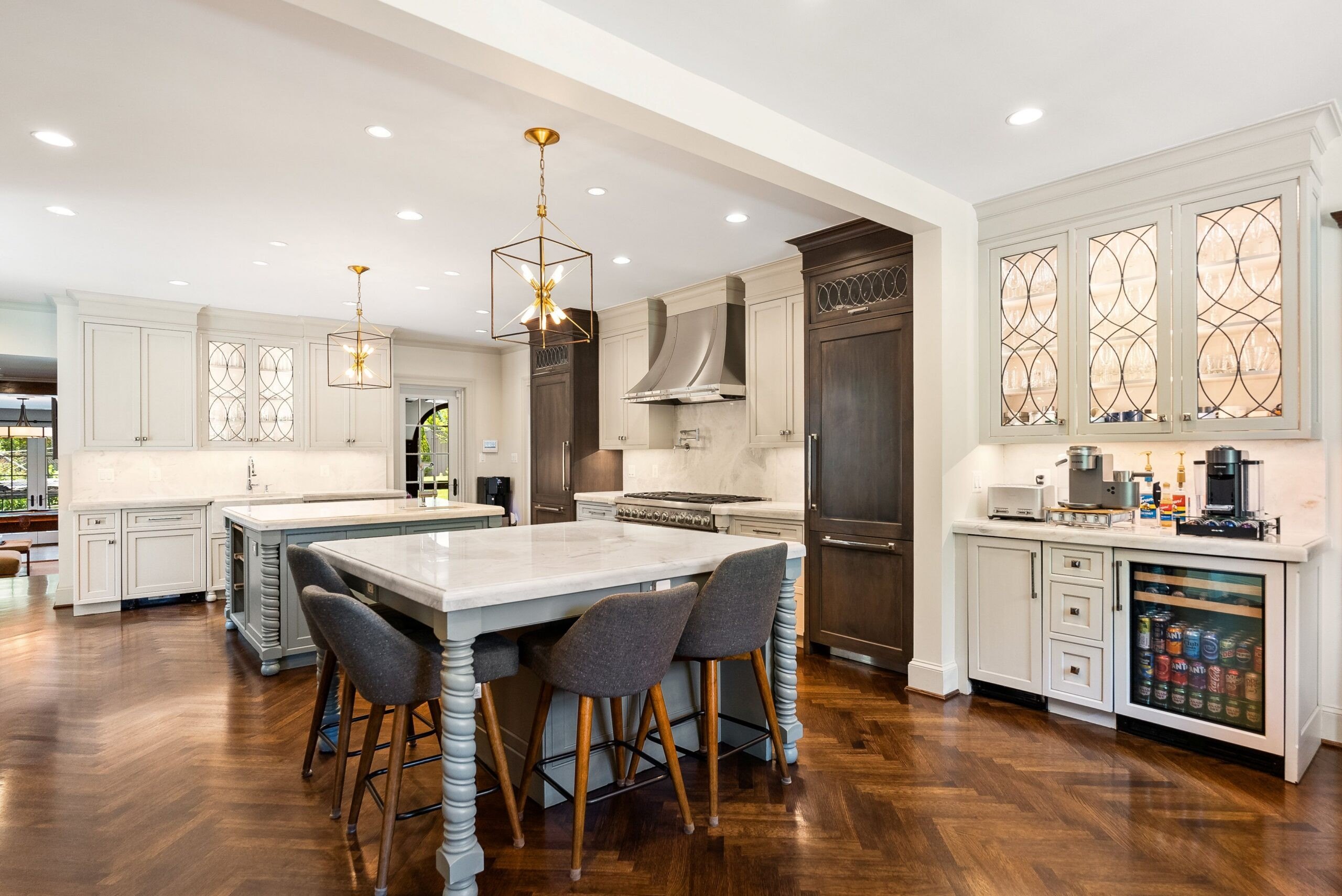 Kitchen in Heurich-Parks House in Washington, DC, on sale for $10,750,000