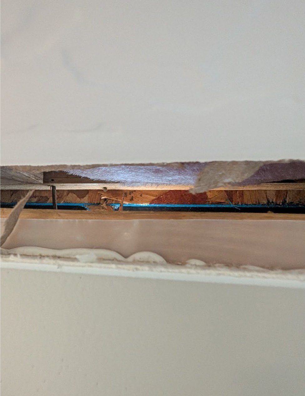 Damage to a home in Utah that is sinking