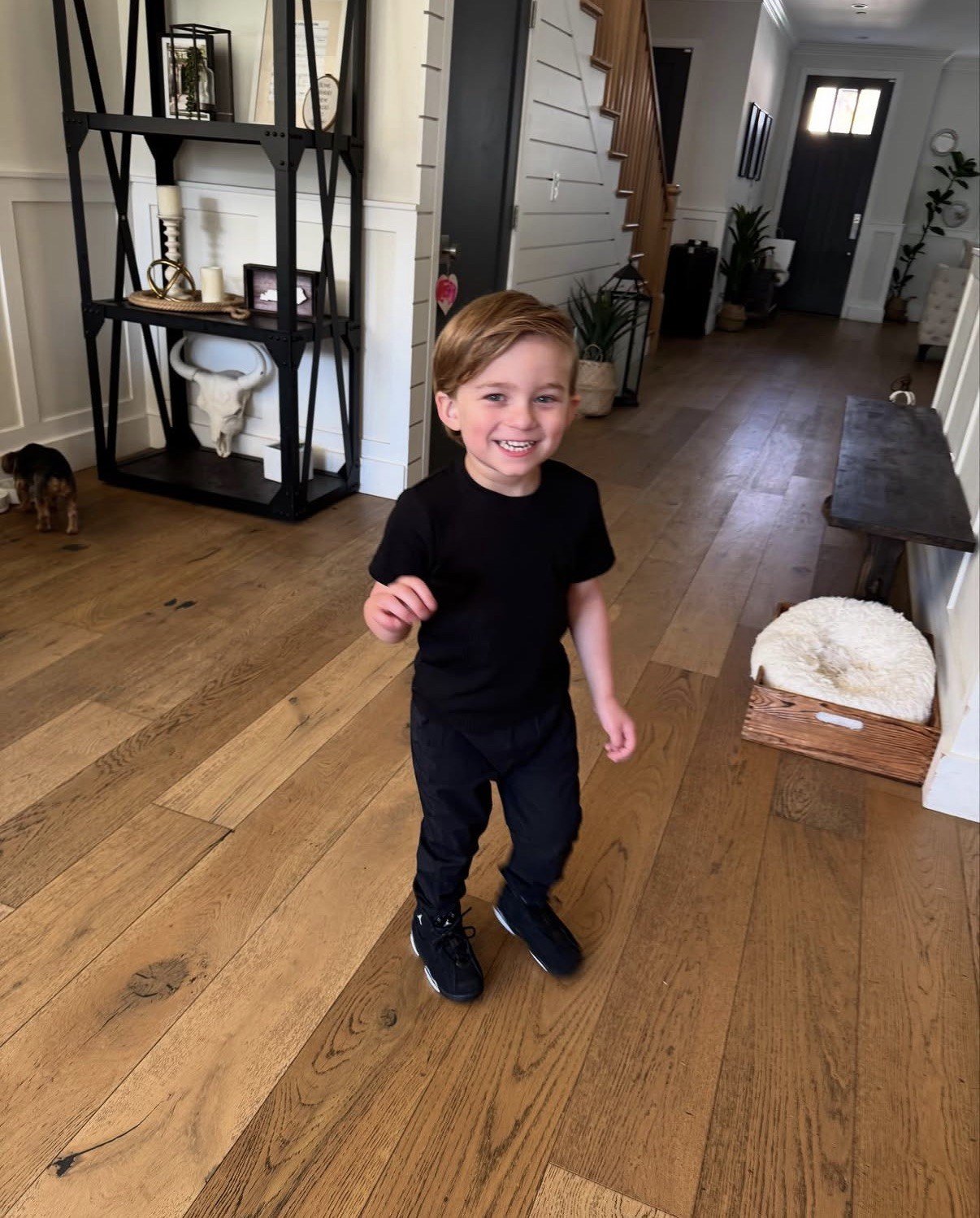 Cartwright likes to keep a clean home, and says she is constantly cleaning up messes created by Cruz and her pets.