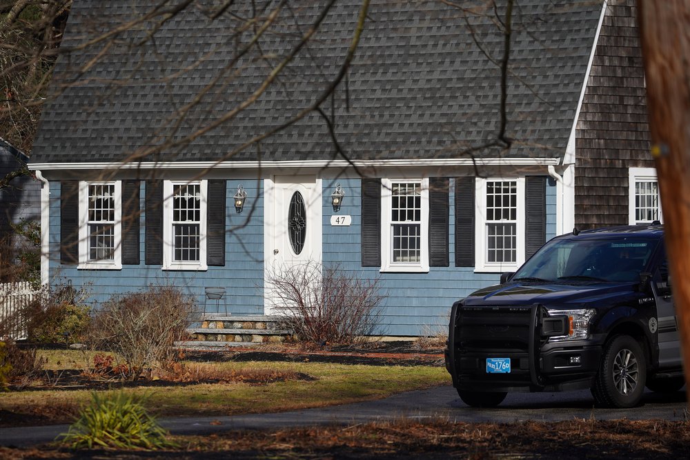 Duxbury, MA - January 26: Exterior of the home at 47 Summer Street. Lindsay M. Clancy allegedly killed two of her young children and seriously injured her infant son before jumping out a second-story window. (Photo by Barry Chin/The Boston Globe via Getty Images)