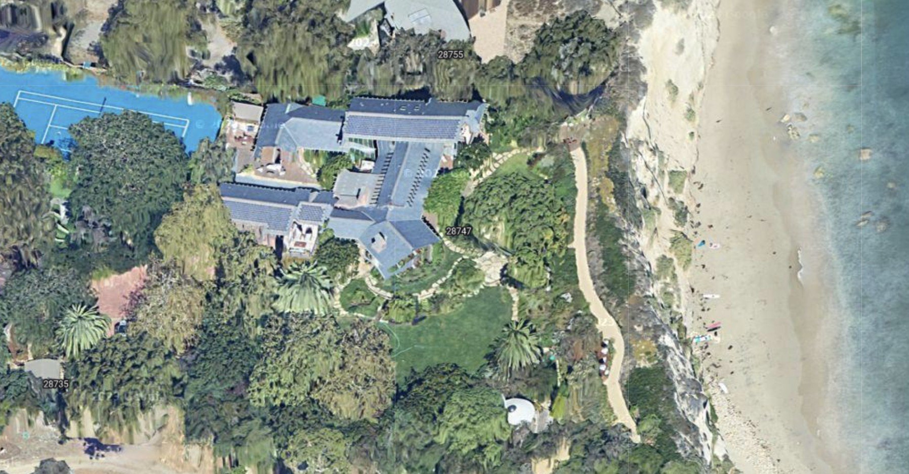 Julia Roberts Malibu Home
