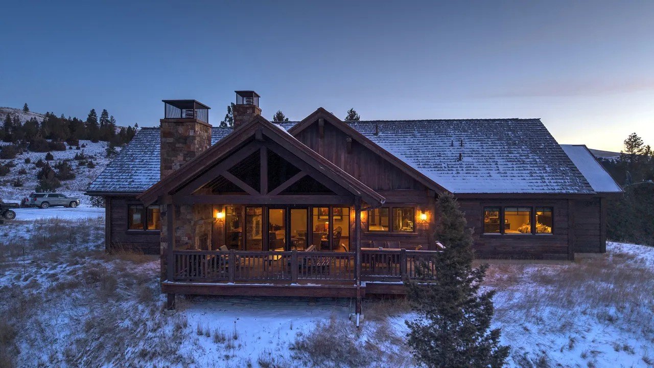 Montana cabin golf retreat
