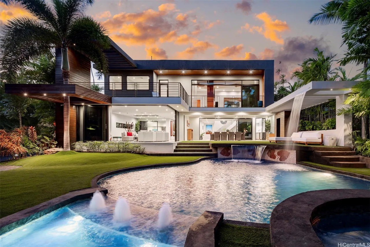 This 5-bedroom Honolulu house listed at $8,875,000 comes with a $20K annual property tax bill.