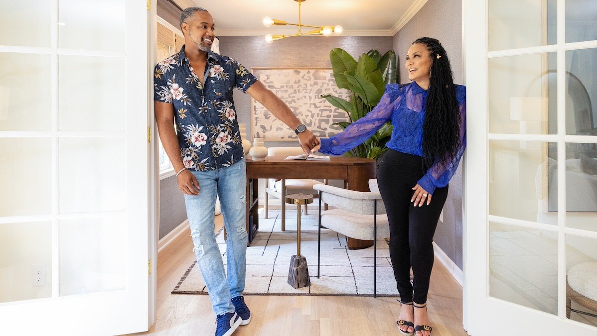 Mike Jackson and Egypt Sherrod appreciate a division of rooms rather than an open concept floor plan.