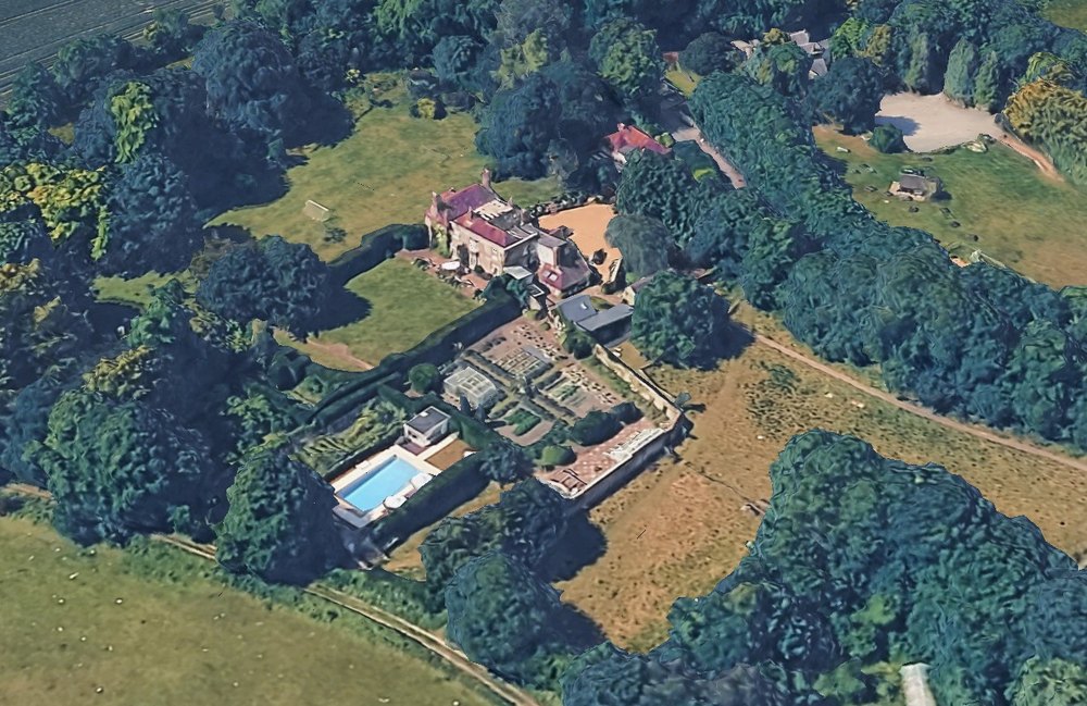 Queen Camilla's childhood home, The Laines in Plumpton, Sussex