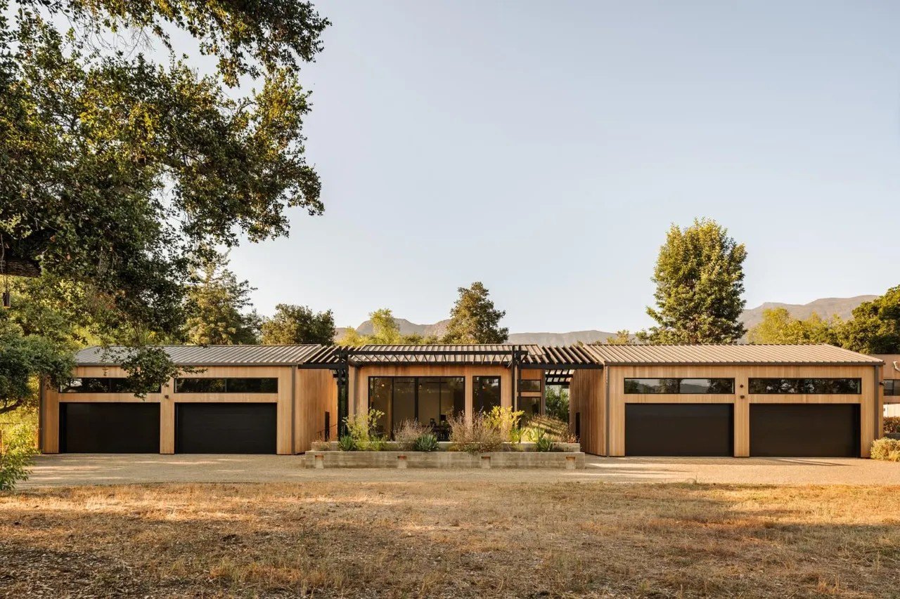 Even the garages are thoughtfully designed, both within and without, and have accommodations for lift systems.