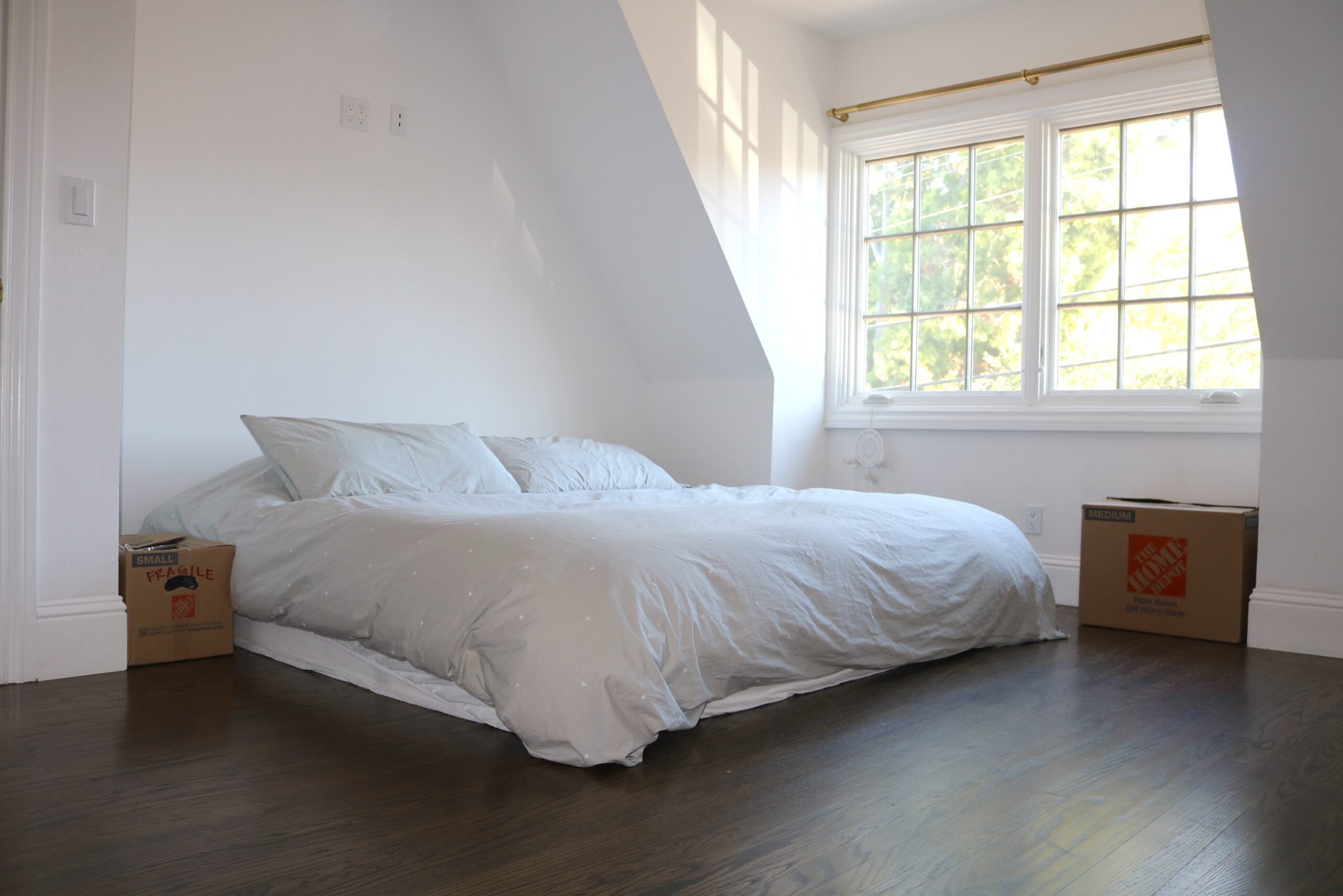 Even though I moved into my 1927 Tudor-style abode two years ago, I have essentially been sleeping on the floor of an empty room ever since because I’m embracing the slow decorating trend.