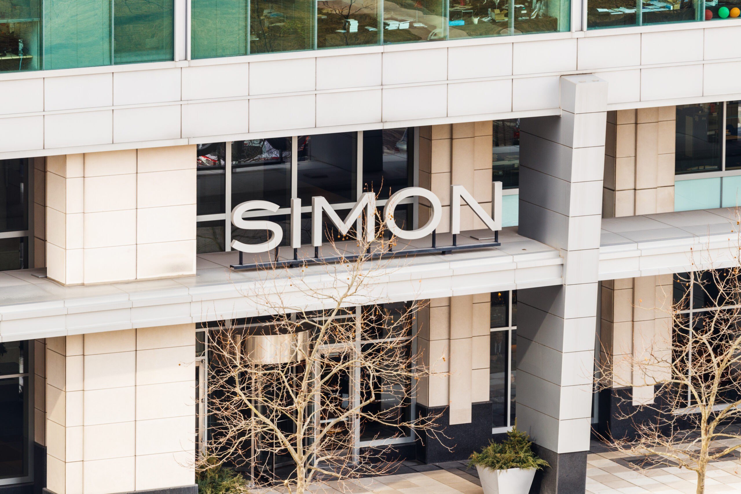 Simon Property Group World Headquarters. SPG is a Commercial Real Estate Investment Trust (REIT)