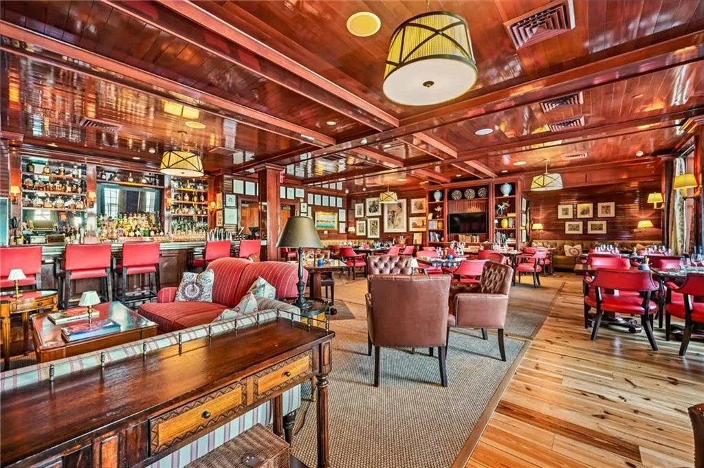 Interior space avilable to the Penthouse on top of the Ocean House in Rhode Island where Taylor Swift and Travis Kelce may be getting married