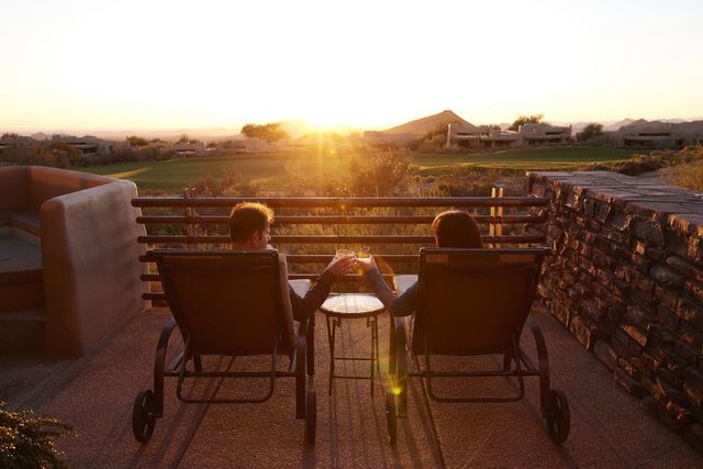 Desert Mountain sunset