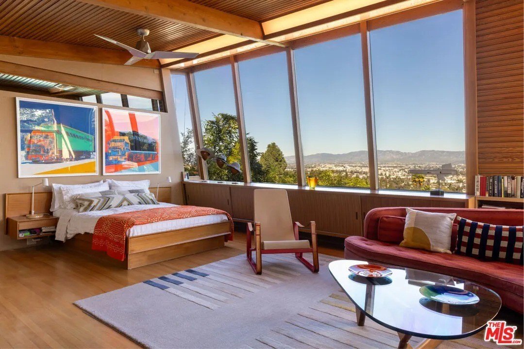 Primary suite in Los Angeles, CA, on sale for $6,995,000