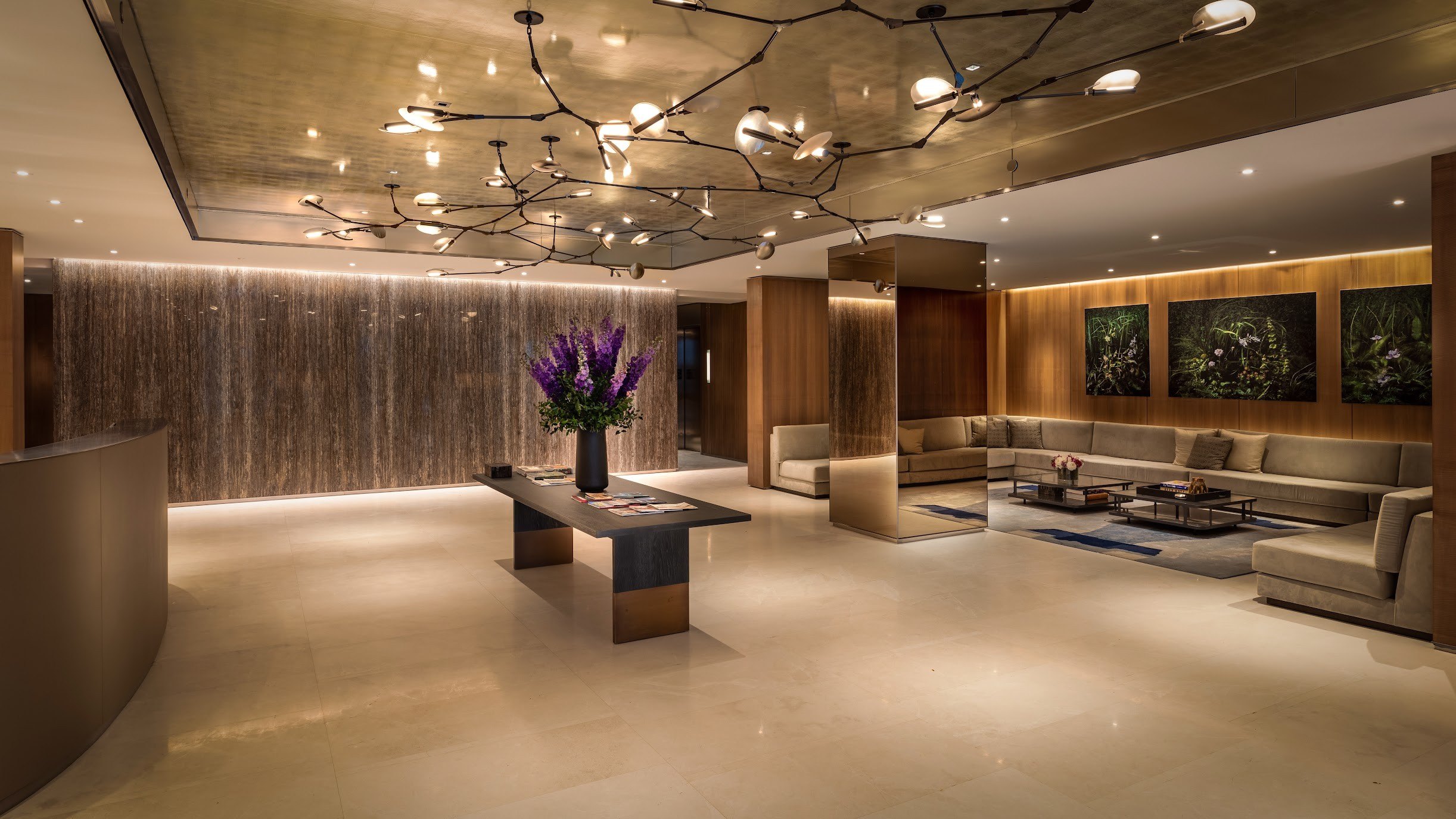 lobby of 200 Amsterdam