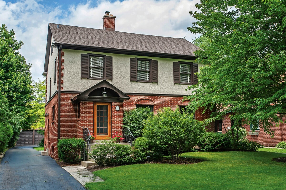 brick house in winnetka il