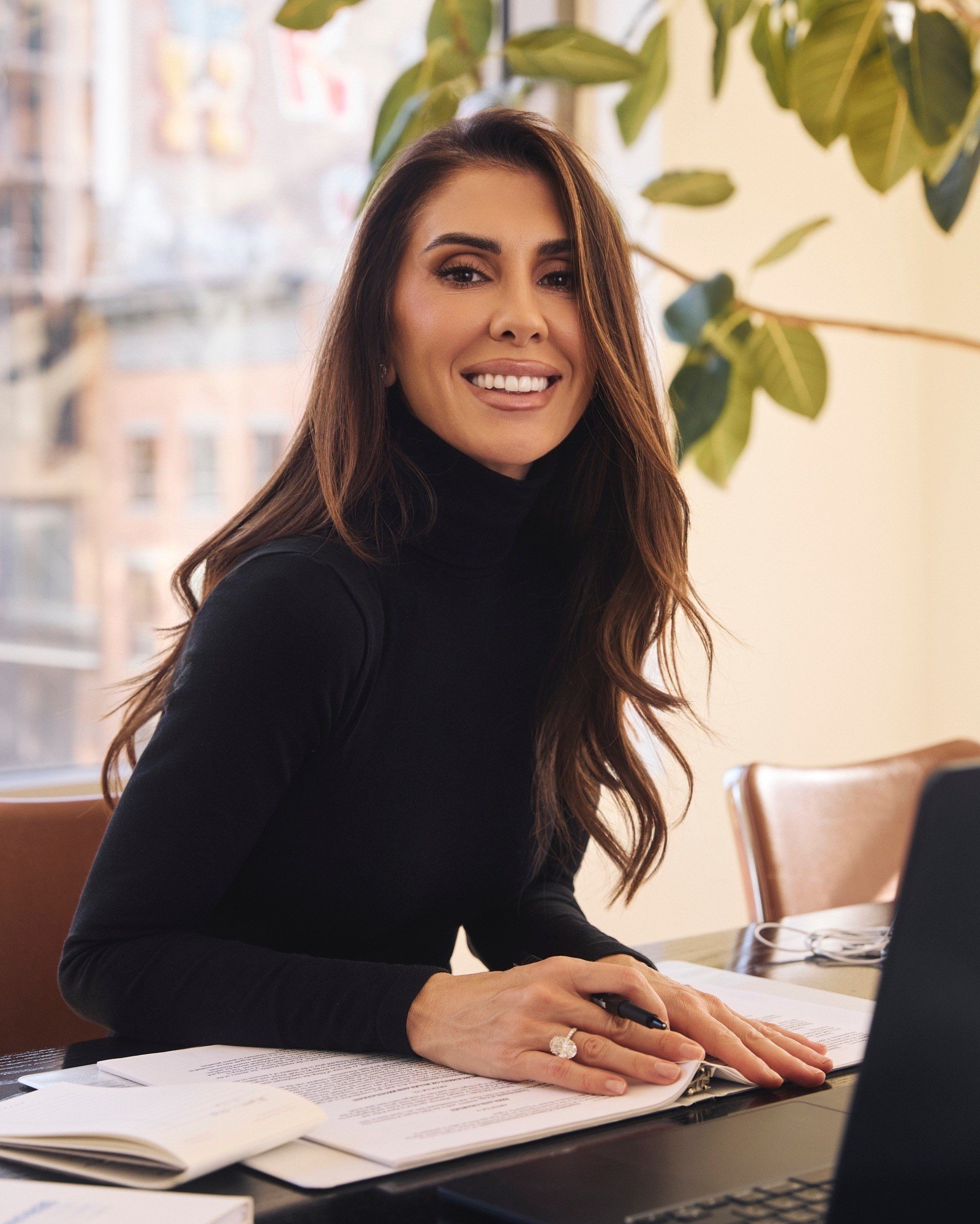 The 40-year-old newly-licensed agent, who just started working at the family firm in September, brokered her first ever real estate transaction on a $20 million residential property.