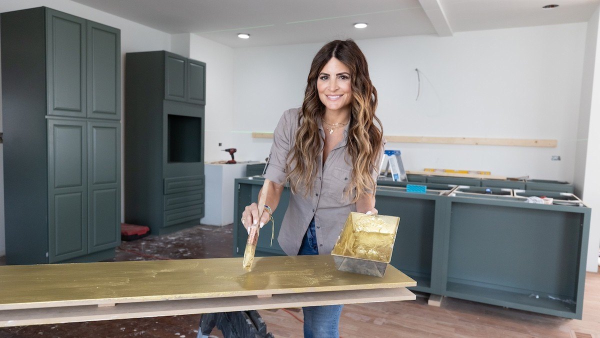 Victoria is currently embracing the design trend of blending the kitchen into the living space.