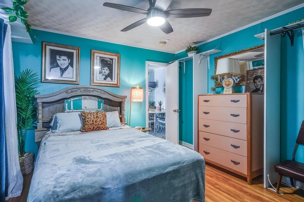 Little Graceland home in Memphis, TN listed for $175,000.
