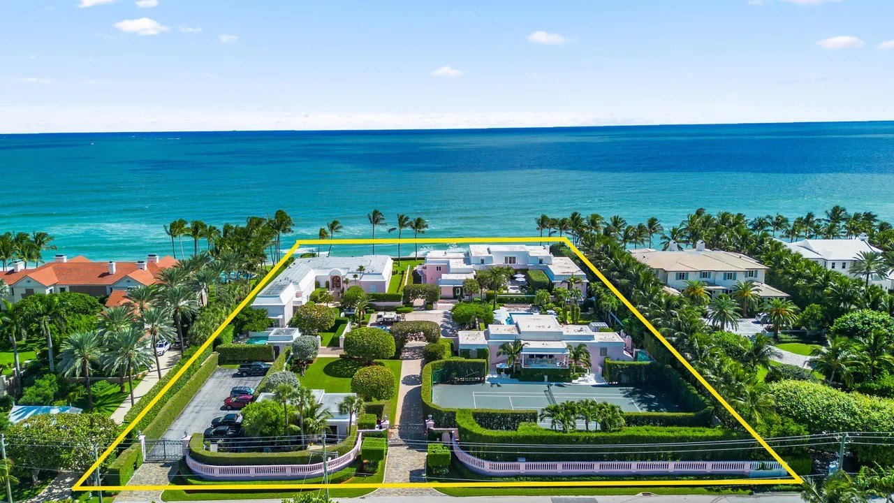 Much of the property’s value comes from its acreage and 250 feet of frontage on the ocean, Overman said. The property still includes the Addison Mizner-designed sea wall, which protects the house from the ocean.