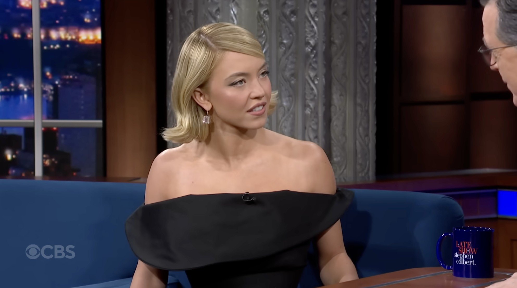 Sydney Sweeney on Colbert