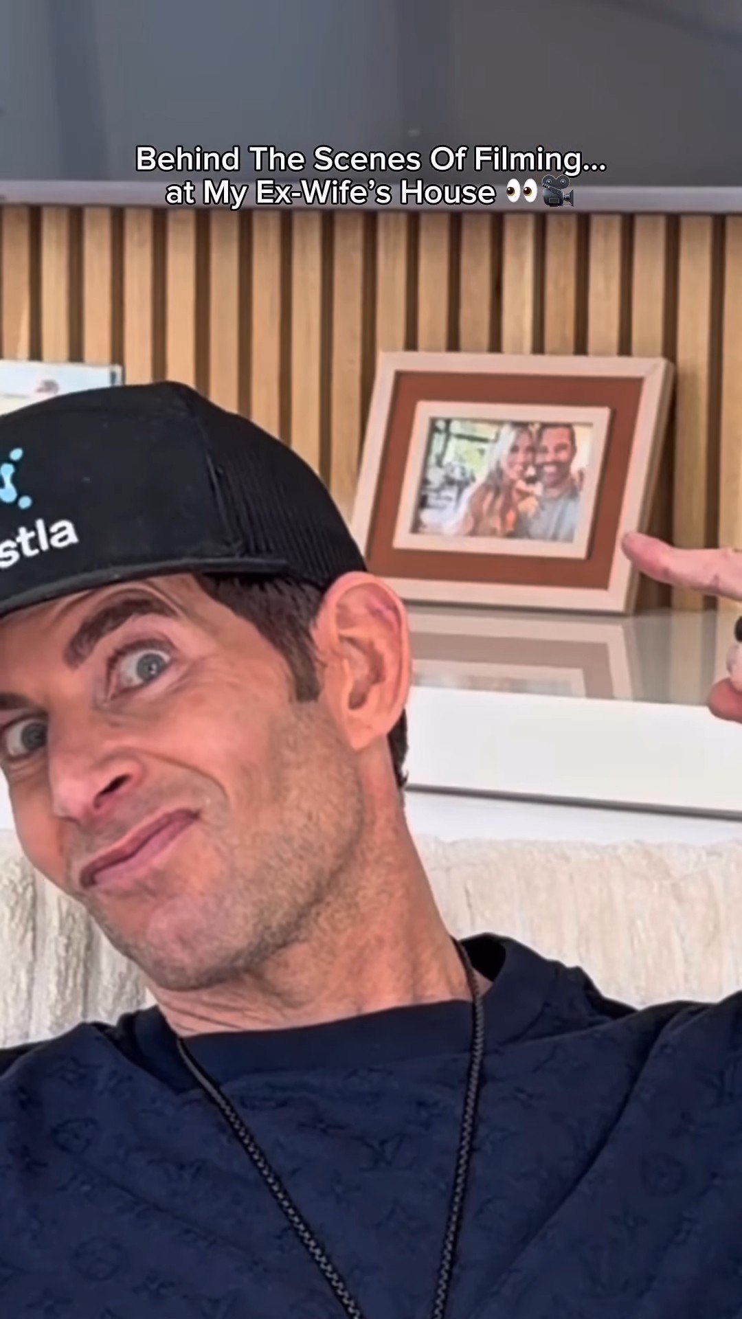 Tarek El Moussa Refers to Ex-Wife Christina Haack as 'the Blonde Chick' While Filming Promo Video in Her House