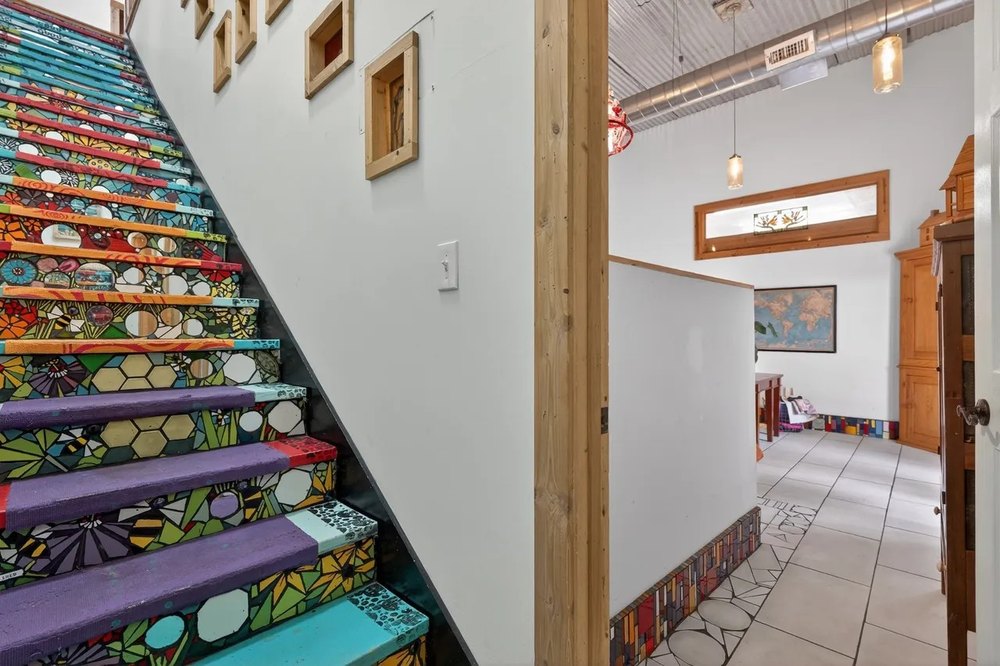 Mosaiced house in Bell Buckle, TN listed for $489,000
