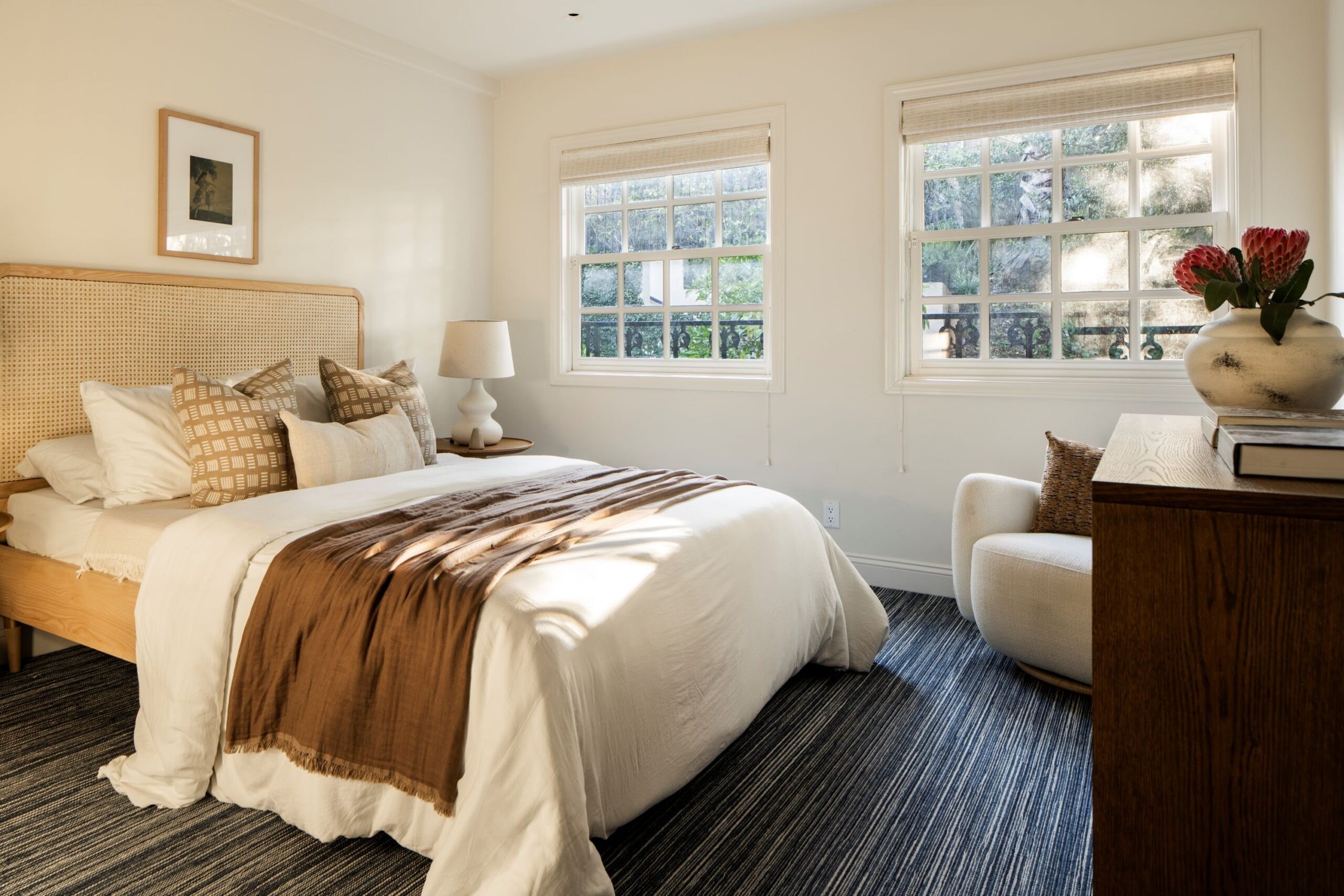 After Bedroom at estate in Los Angeles, CA, on sale for $2,989,000