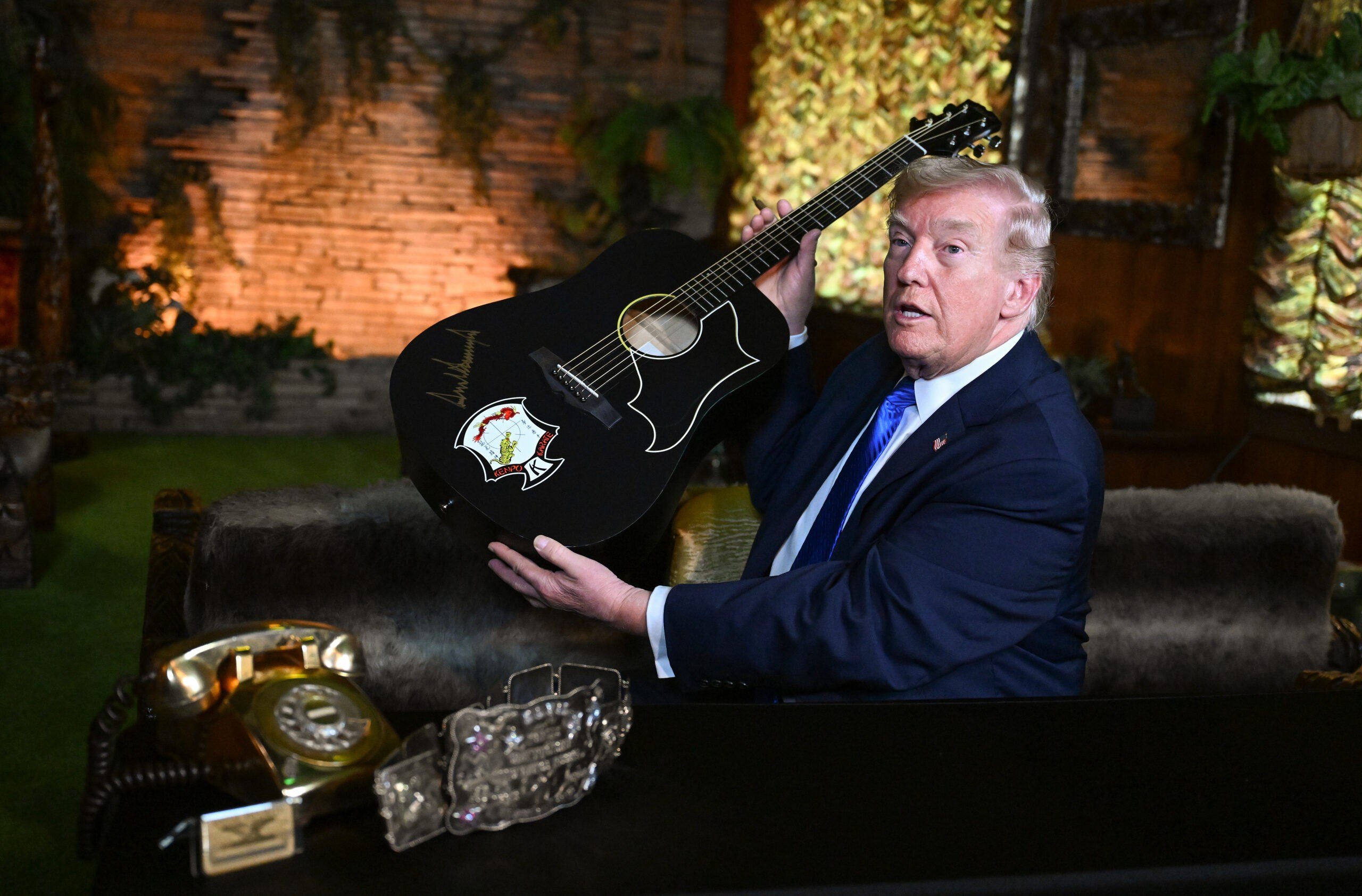 President Trump visits Graceland