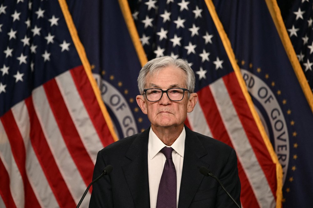 US Federal Reserve Chair Jerome Powell