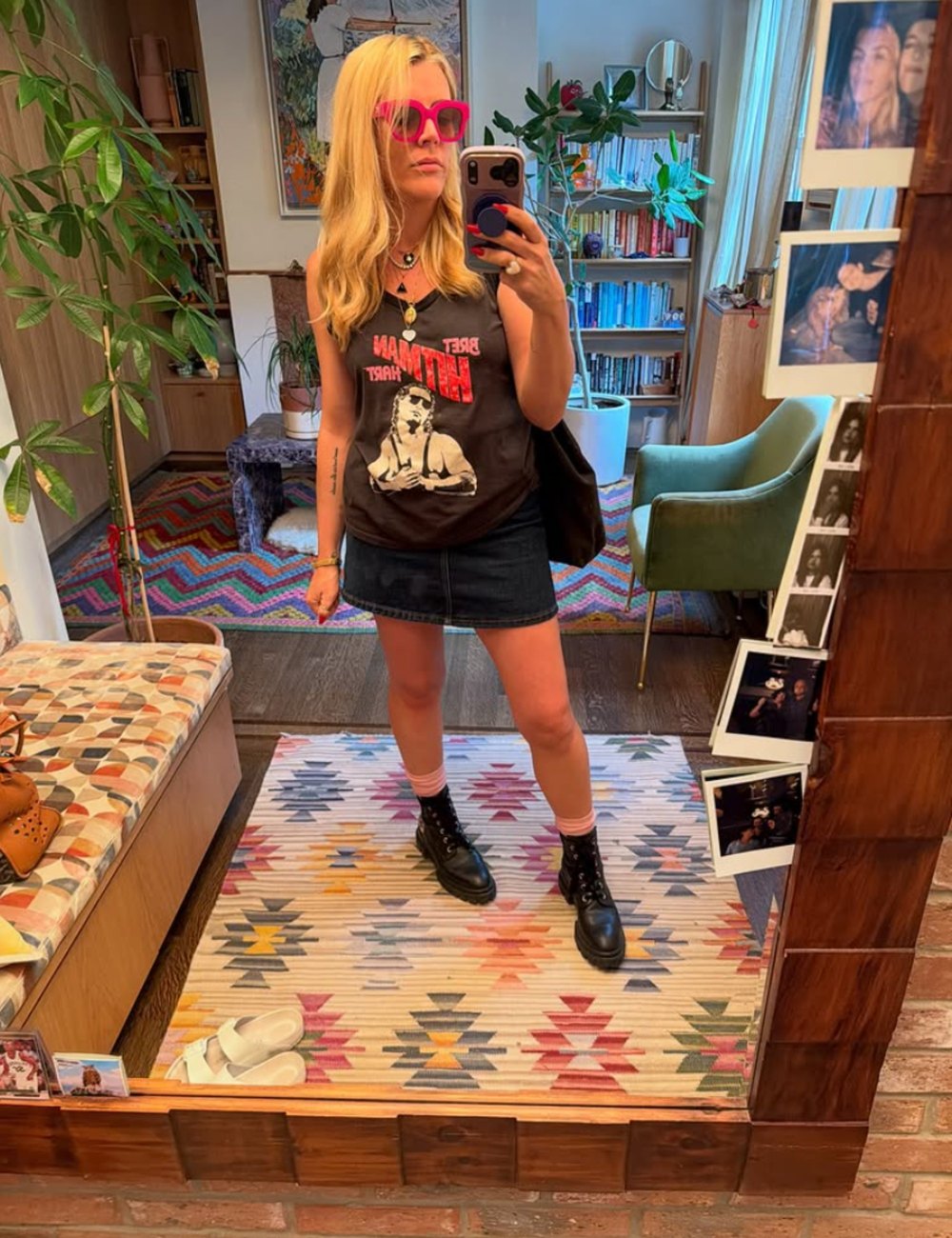 Busy Philipps at her New York City home