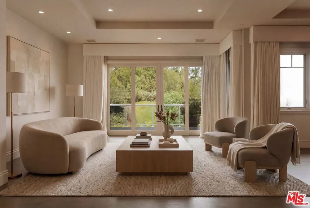 A sitting area in a home in Hidden Hills California belonging to Kylie Jenner