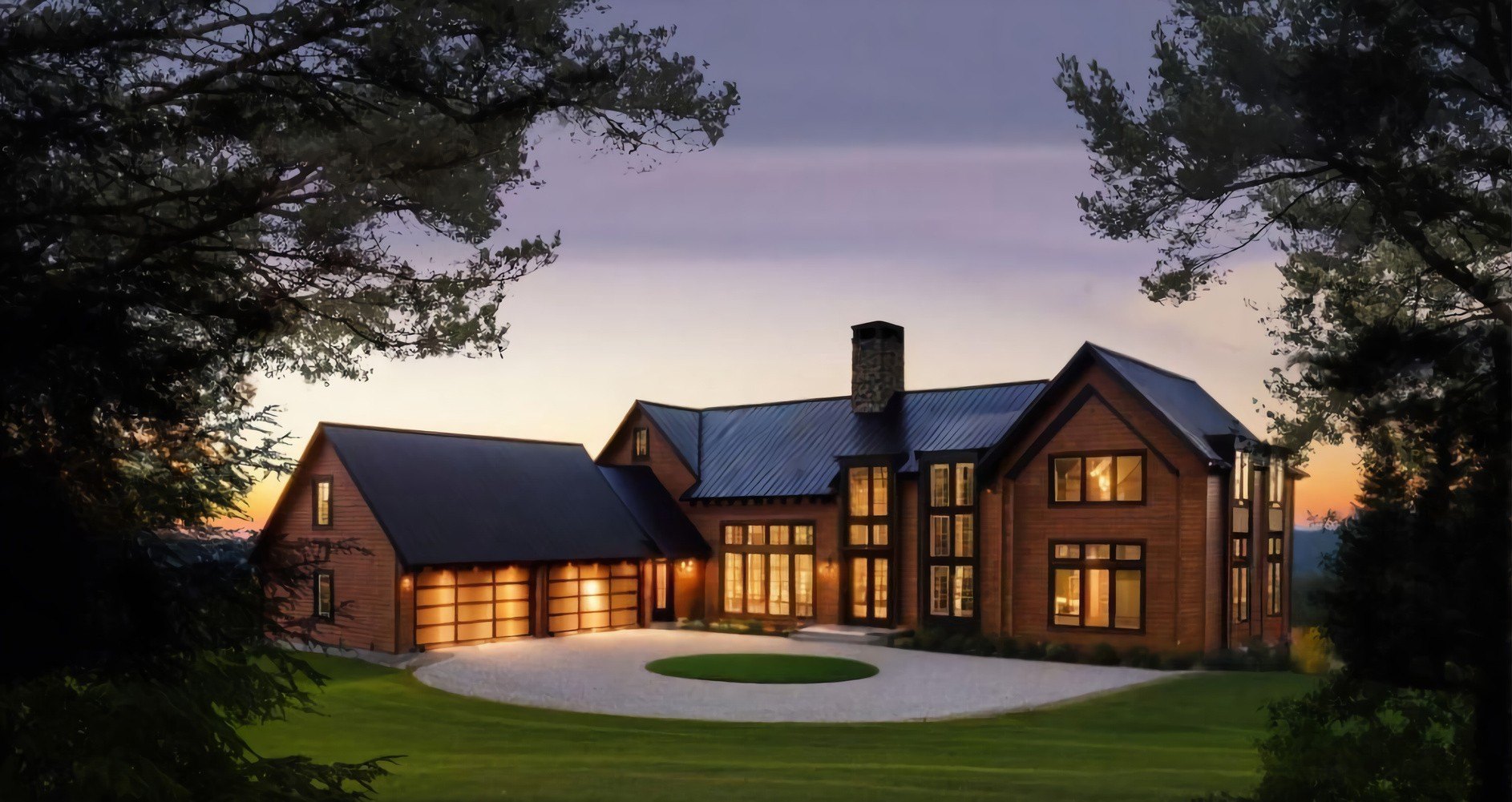 Photo of rendering of home in Graystones Preserve