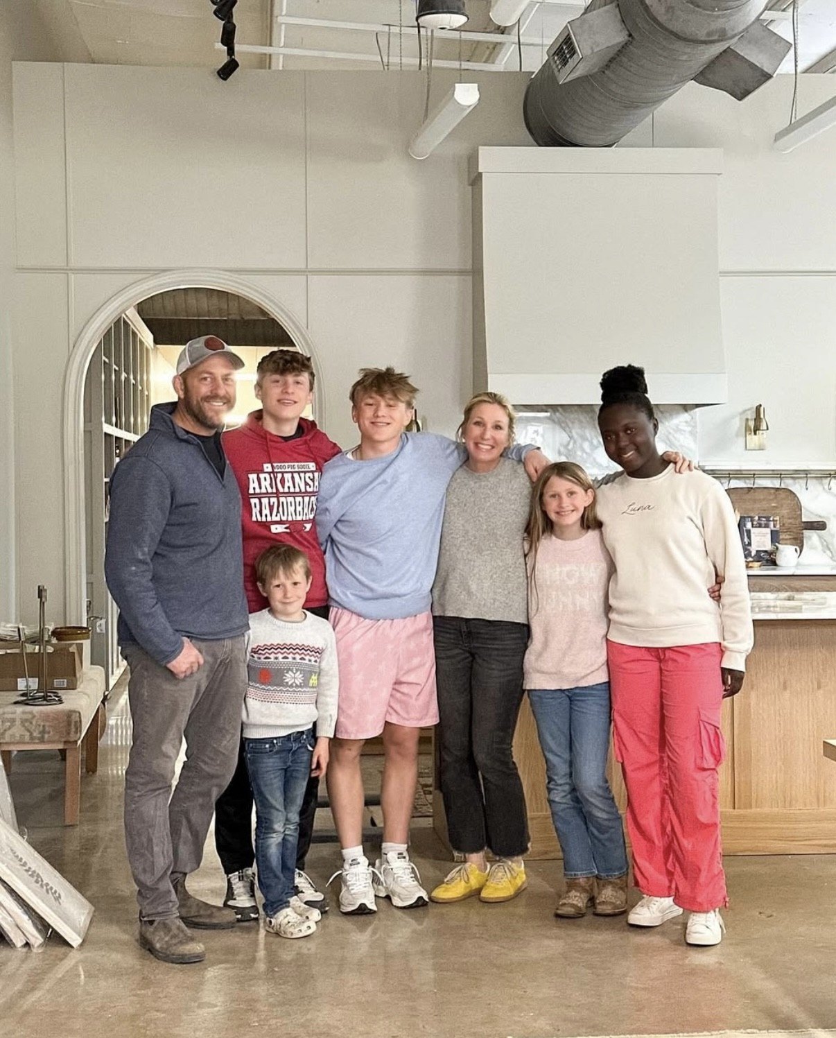 Dave and Jenny have updated their home to evolve alongside their five children.