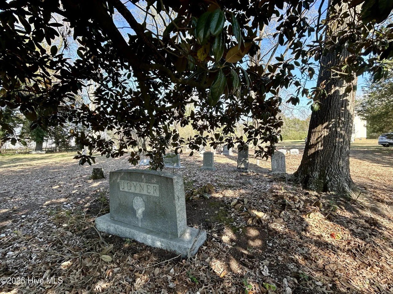 Converted church with private cemetery