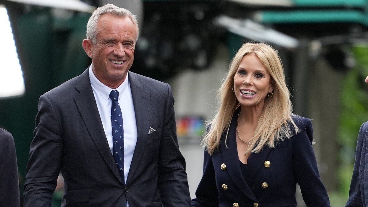 RFK Jr.'s Wife Cheryl Hines Confirms She's Moved Into His $4.4 Million Townhouse in DC—and Insists His Sexting Scandal Is 'Behind' Them