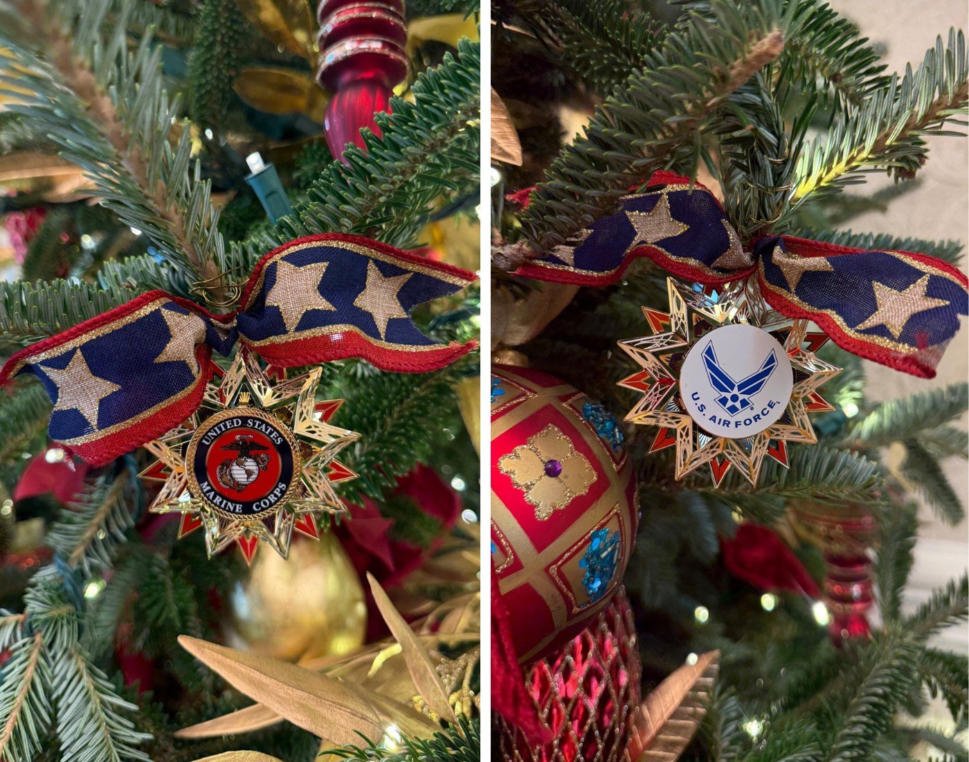 White House Christmas decorations